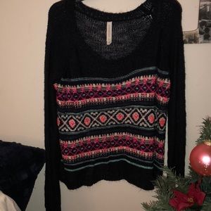 Aeropostale off the shoulder sweater